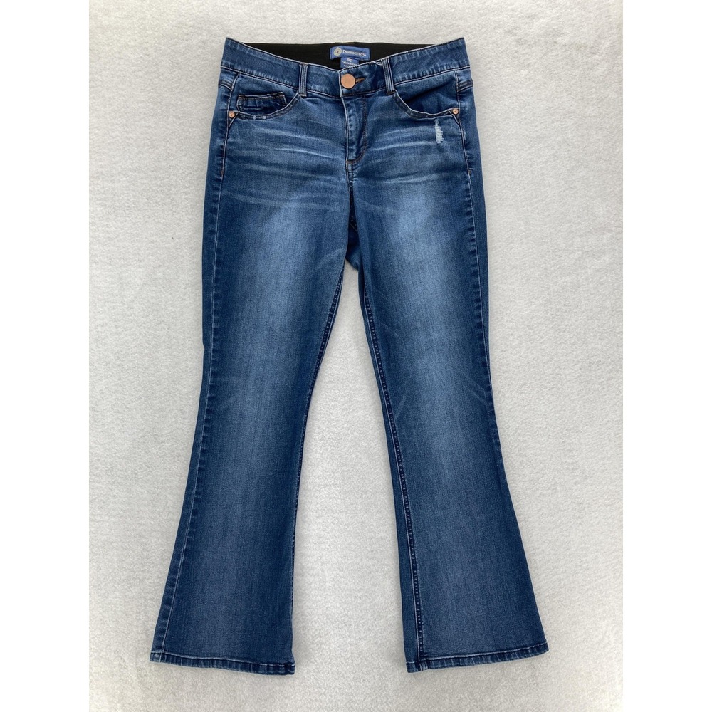 Democracy Women's Boot Cut Jeans - Dark Blue